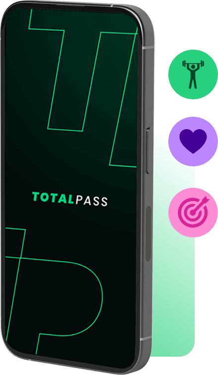 Aplicación TotalPass en smartphone
