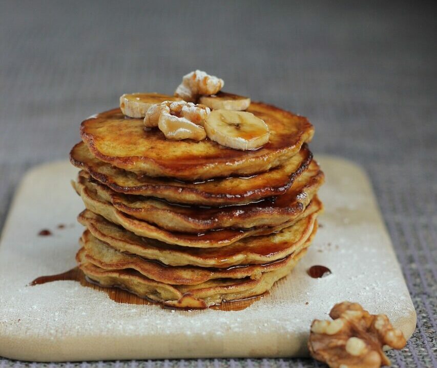 Receita de panqueca integral para o pós-treino