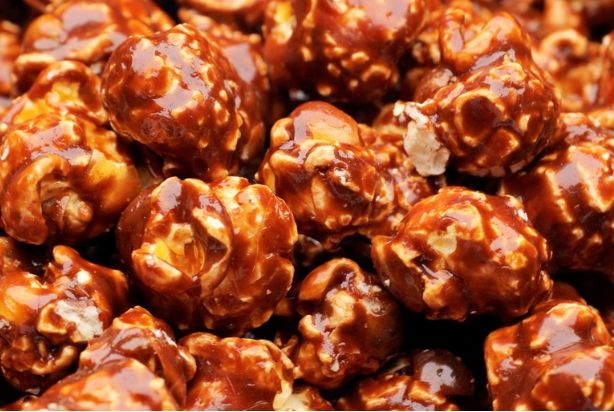 Pipoca caramelada