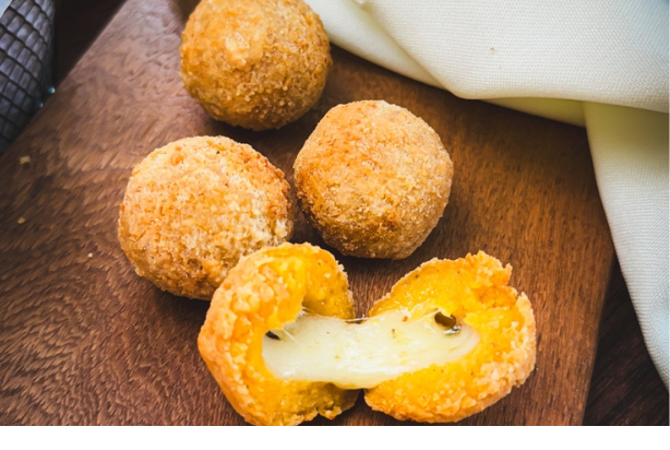 Bolinhas de frango com cream cheese