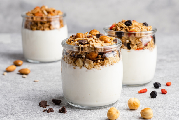 iogurte com creatina