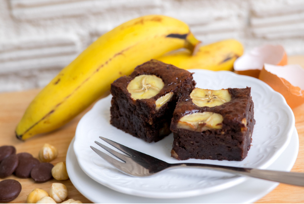 Brownie de banana