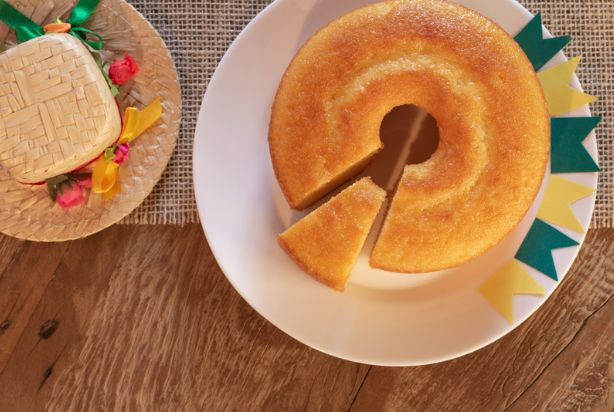 Bolo de milho cremoso