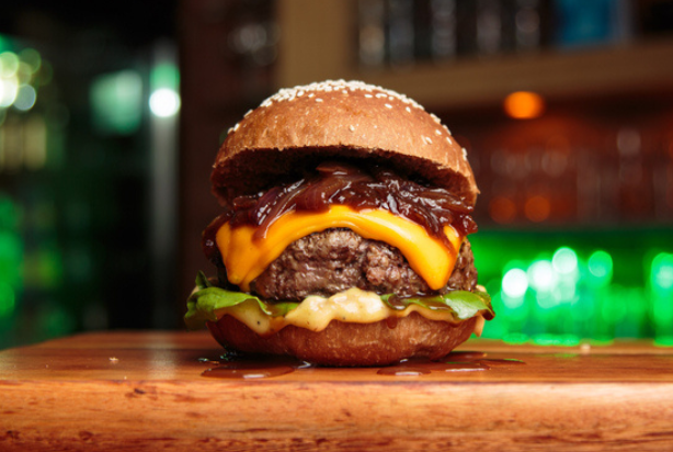 Hambúrguer de carne moída