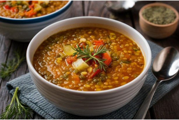 Sopa de lentilha
