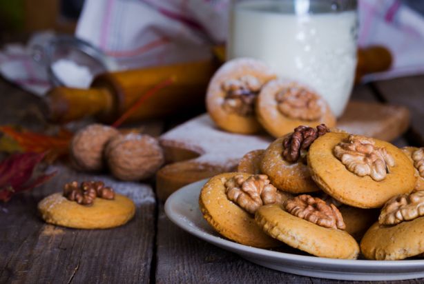 biscoito de nozes