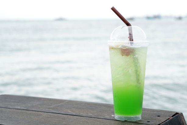 Soda italiana de maçã verde