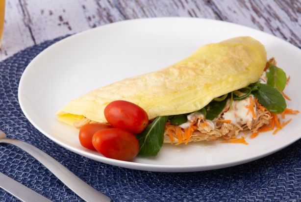 crepioca de frango