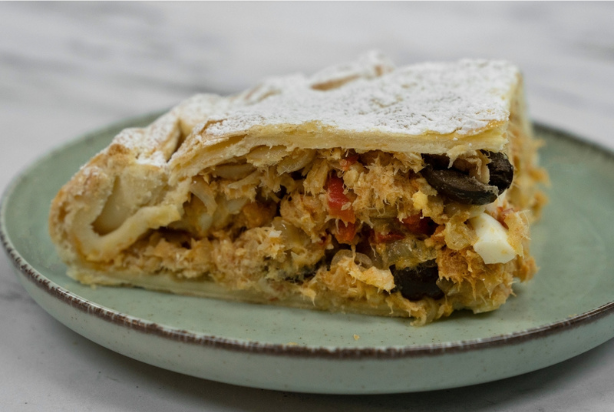 Torta de liquidificador de atum