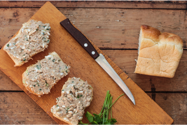 Patê de atum.