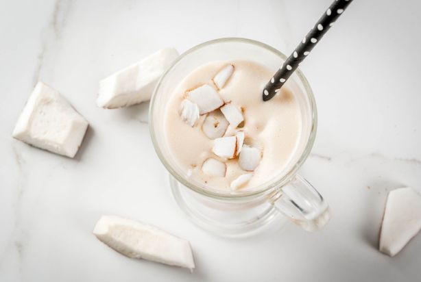 shake proteico de coco