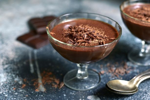 mousse de chocolate