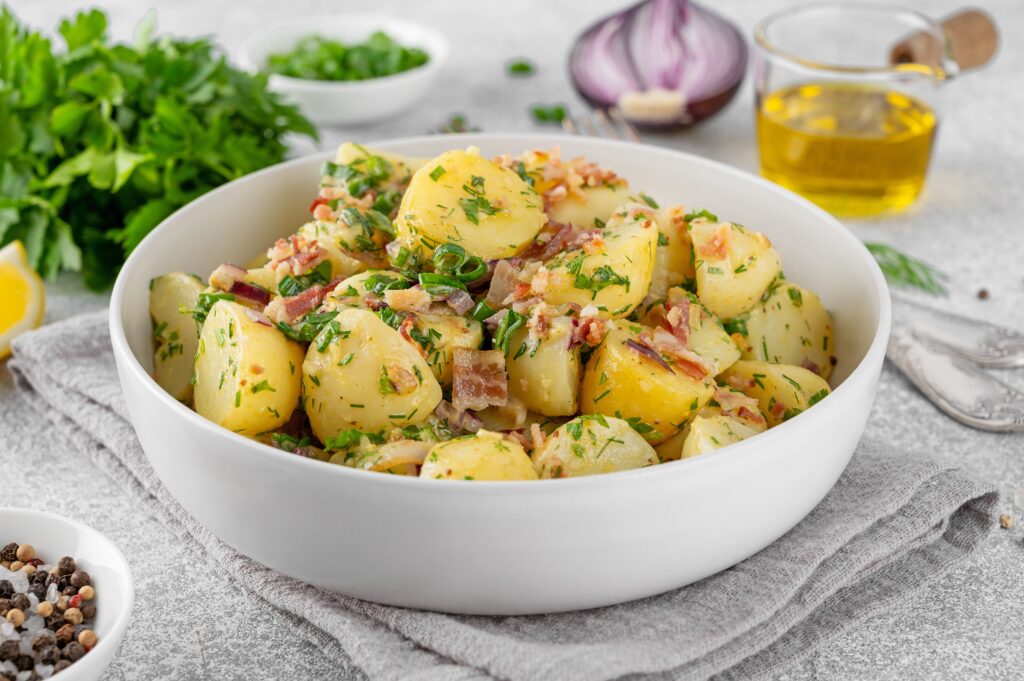 salada de batata salada natal