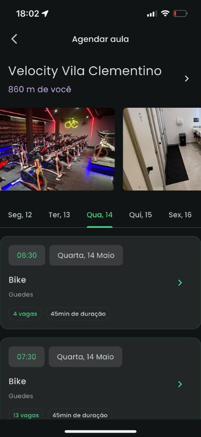 Passo 3 para agendar aulas