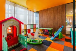 cuidados com espaço kids