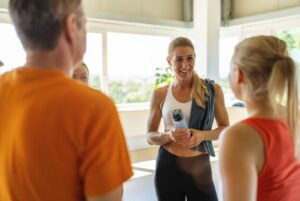 mês do cliente em academia