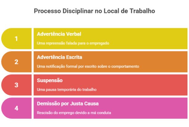 processo disciplinar no local de trabalho