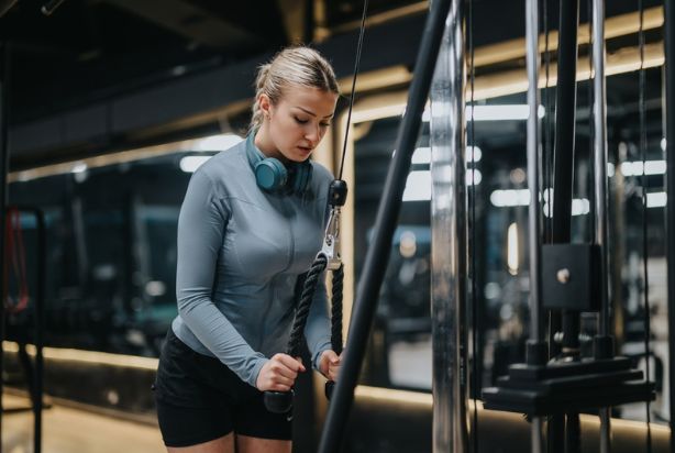 benefícios do tríceps corda