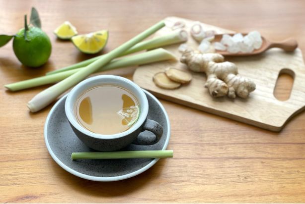 Como preparar um chá de capim-limão