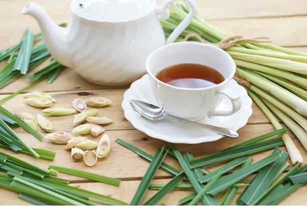 chá de capim-limão