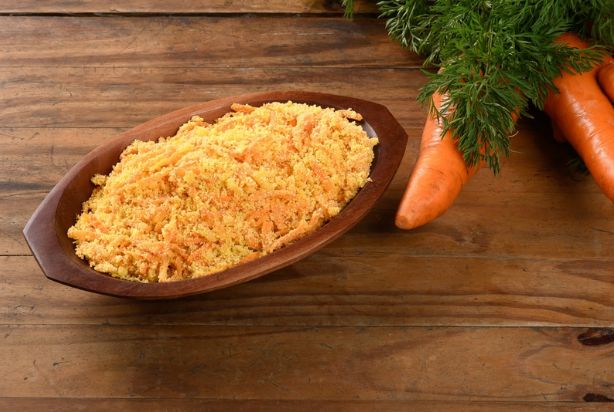 farofa de natal com cenoura