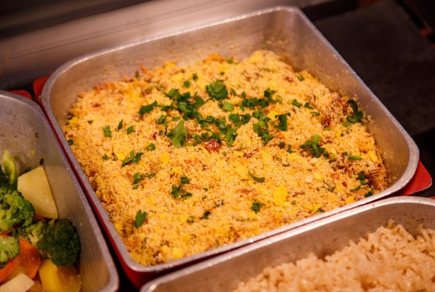 farofa de natal com maracuja