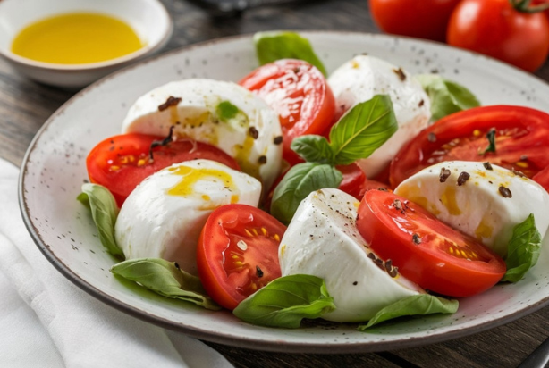 Salada caprese 