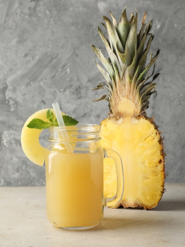 Mitos e verdades sobre o suco de abacaxi com hortelã