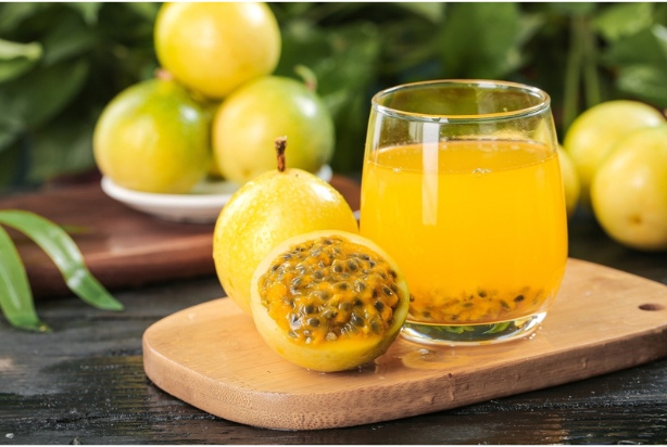 Suco de maracujá faz bem