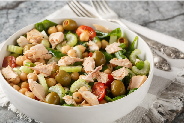 Salada proteica de atum 