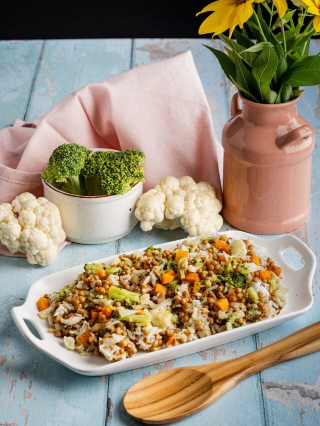 Que tal preparar uma salada de lentilha prática, versátil e cheia de nutrientes?