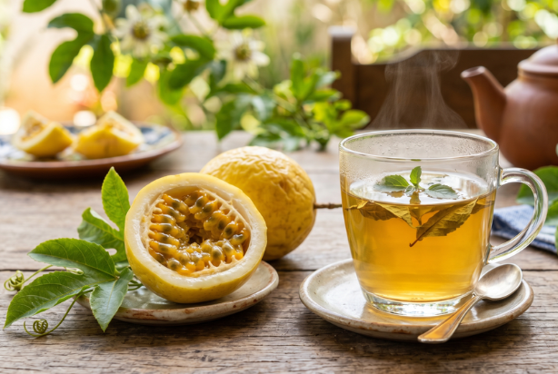 Chá de folha de maracujá: aprenda a fazer e relaxe!