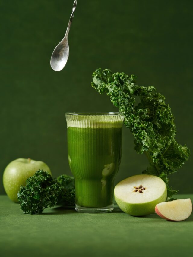 4 opções de suco de couve para sua alimentação
