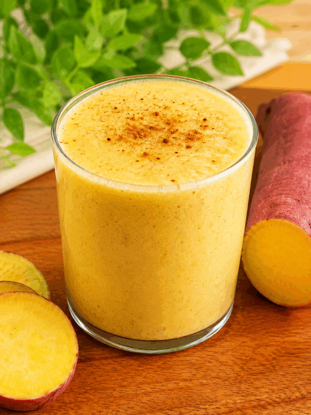 Conheça os benefícios do suco de batata-doce