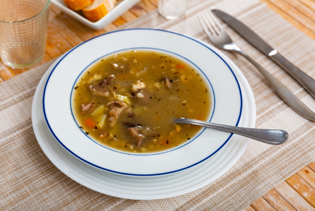 Sopa proteica