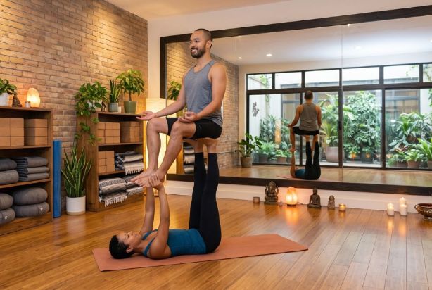 acroyoga trono