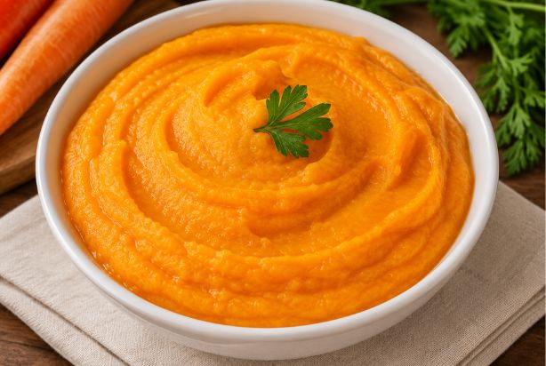receitas com cenoura pure