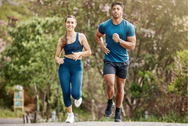 treinar em casal corrida
