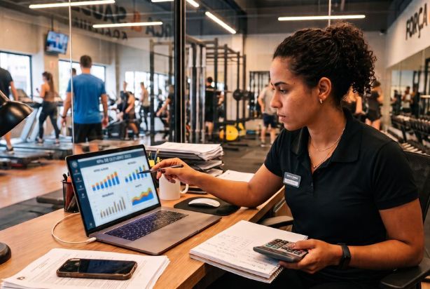 KPI para academias mulher
