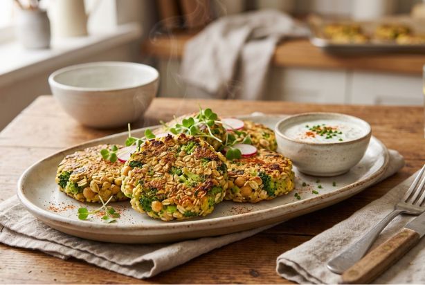 Receitas com brócolis hambúrguer