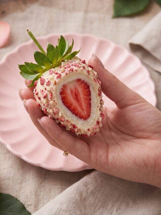 Morango cravejado: impossível comer só um!
