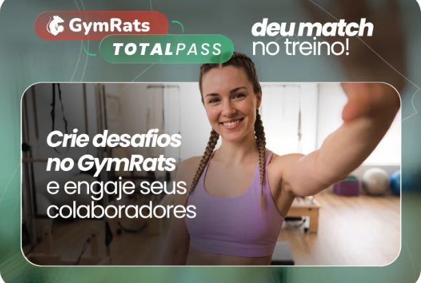 GymRats no Portal RH: crie desafios exclusivos para sua equipe