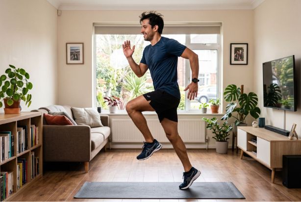 cardio em casa exercício