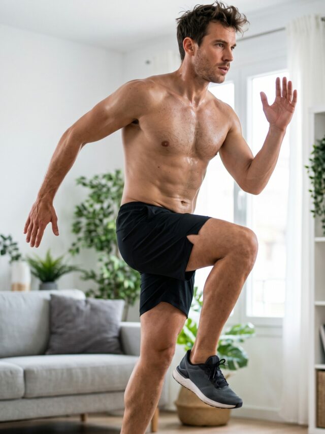 Quer treinar cardio em casa?
Aprenda 4 exercícios simples!